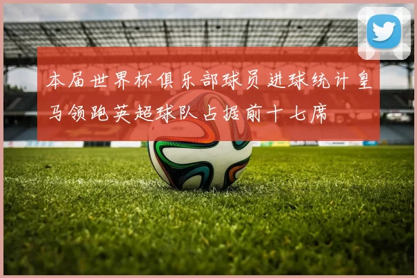 本届世界杯俱乐部球员进球统计皇马领跑英超球队占据前十七席